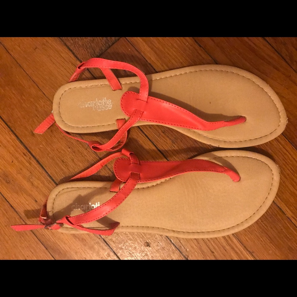Pink sandals